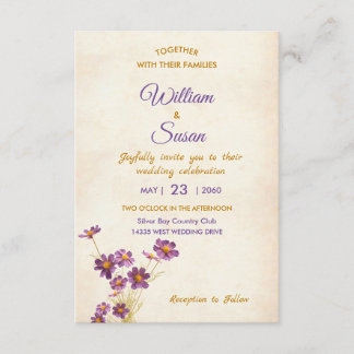 Elegant Wedding Invitation
