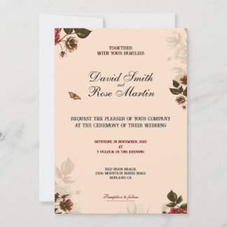 Elegant Wedding Invitation Cards for Your Special