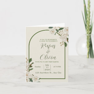 Elegant Wedding Invitation Design – Personalised