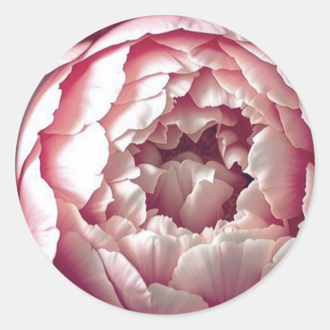 Elegant Wedding invitation Seal rose (Front)