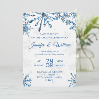 Elegant  Wedding Invitation - Stylish weeding card