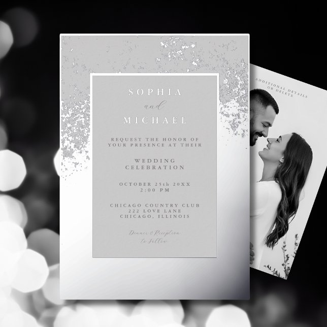 Elegant Wedding Invitation Template Photo Minimal (Creator Uploaded)