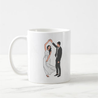 Elegant Wedding Invitation Template - Romantic Flo Coffee Mug