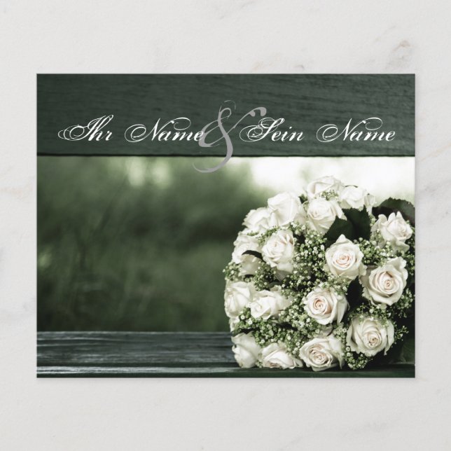 Elegant Wedding Invitations (Front)