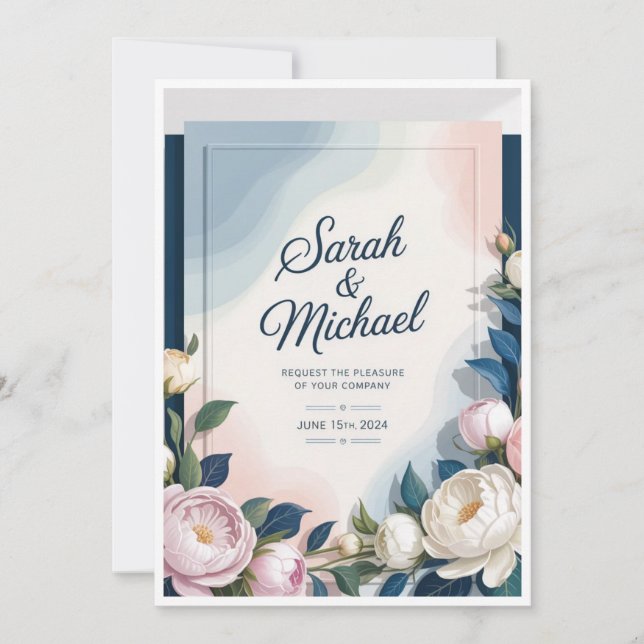 Elegant Wedding Invitations 💍 – Editable (Front)