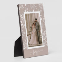Elegant Wedding Photo Frameless Picture Easel