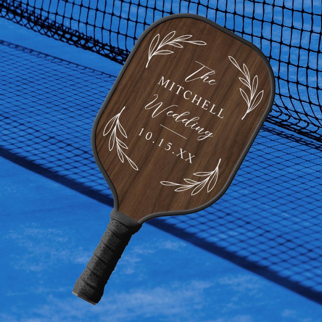 Elegant Wedding Pickleball Paddle (Creator Uploaded)