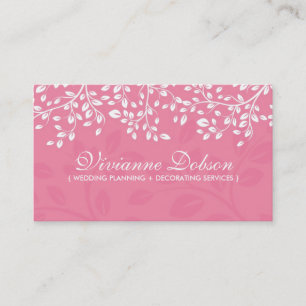 Elegant Wedding Planner Business Cards