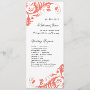 Elegant  Wedding Programs