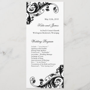 Elegant Wedding Programs