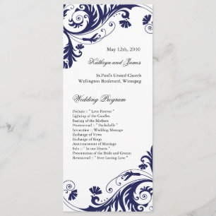 Elegant Wedding Programs