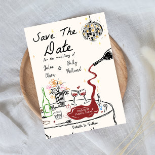 Elegant Wedding Save The Date Cards