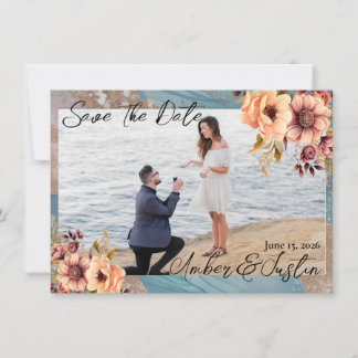 Elegant Wedding Save the Date Invitation