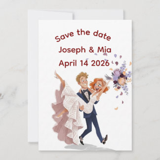 Elegant Wedding Save The Date InvitationInvitation Invitation