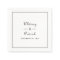 Elegant Wedding Script Minimalist Black White Chic