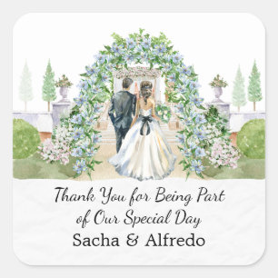 Elegant Wedding Sticker   love forever   bachelore