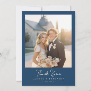 Elegant Wedding Thank You Card