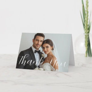 Elegant Wedding Thank You Card