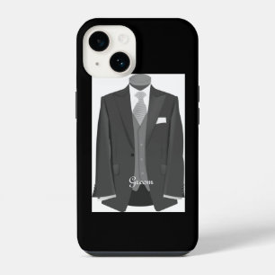 Elegant Wedding Tuxedo Suit Groom  iPhone 14 Case