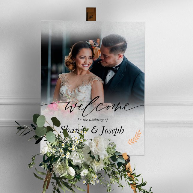 Elegant Welcome Wedding Poster (Creator Uploaded)