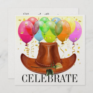 Elegant Western Invitation