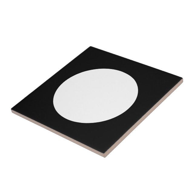 Elegant White and Black Ceramic Tiles (Minimalist) (Side)