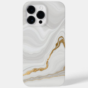 Elegant White And Gold Marble Case-Mate iPhone 14 Pro Max Case