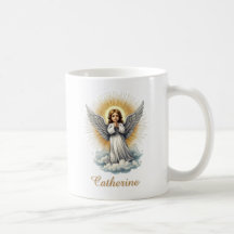 Elegant White Angel Religious Christian