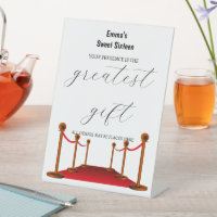 Elegant White Carpet Hollywood Cards Gift Birthday