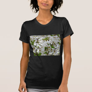 Elegant white floral blossom photo T-Shirt