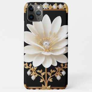Elegant White Flower iPhone 11 Pro Max Case