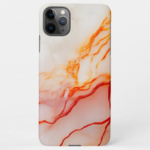 Elegant White & Gold Marble Pattern iPhone 11Pro Max Case