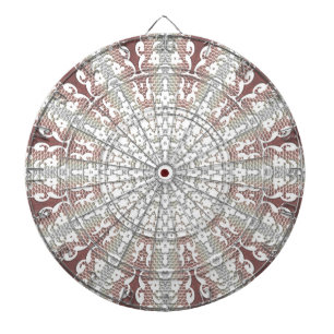 Elegant White Lace Decorative Dartboard