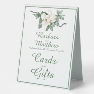 Elegant White Magnolia Blossom Reception