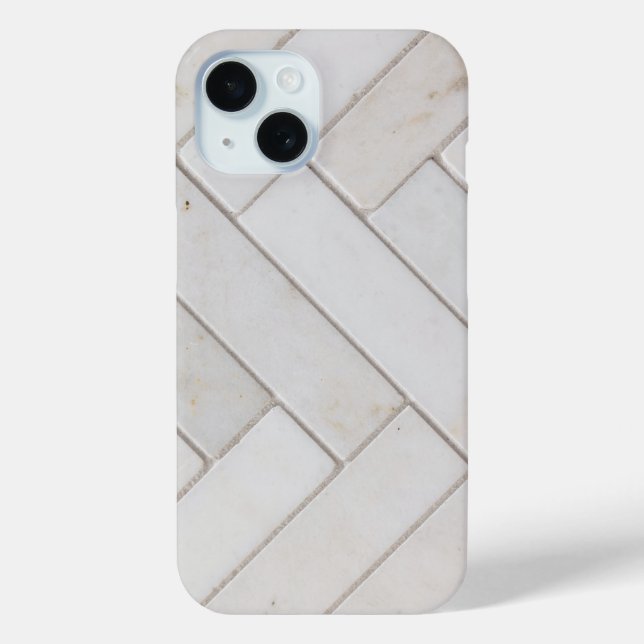  Elegant  White Marble Case-Mate iPhone Case (Back)