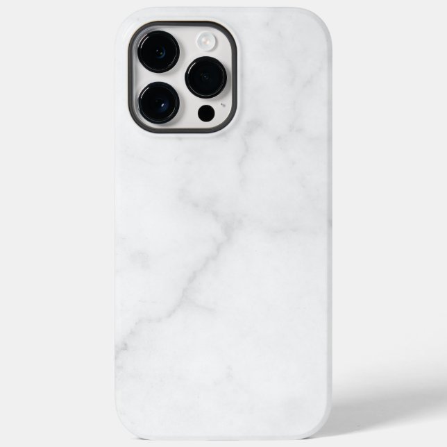 Elegant White Marble Case-Mate iPhone Case (Back)