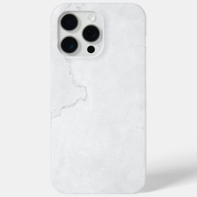 Elegant White Marble  Case-Mate iPhone Case (Back)