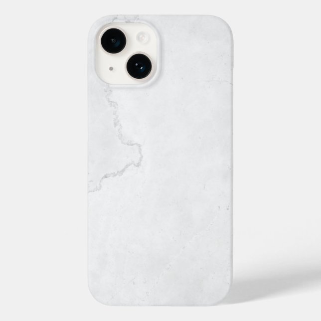 Elegant White Marble  Case-Mate iPhone Case (Back)