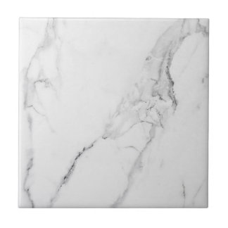 Elegant white marble ceramic tile