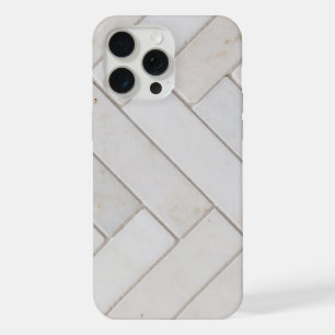 Elegant White Marble iPhone 15 Pro Max Case