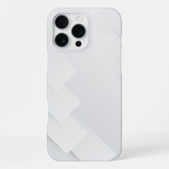 Elegant White Marble iPhone Case (Back)
