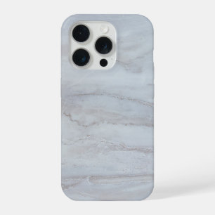 Elegant White Marble iPhone 15 Pro Case