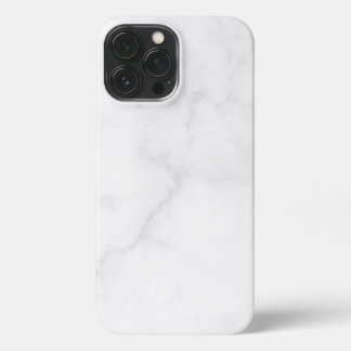 Elegant White Marble  iPhone 13 Pro Max Case