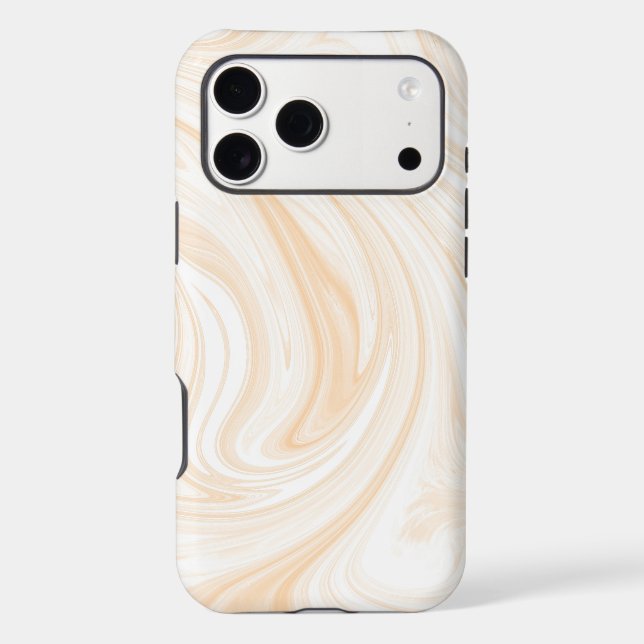 Elegant White Marble Pattern (Back)