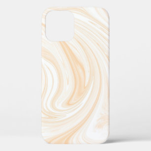 Elegant White Marble Pattern iPhone 12 Case
