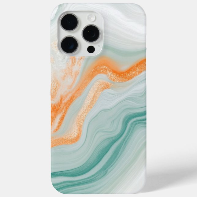 Elegant White Marble Pattern  Case-Mate iPhone Case (Back)
