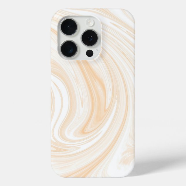 Elegant White Marble Pattern Case-Mate iPhone Case (Back)