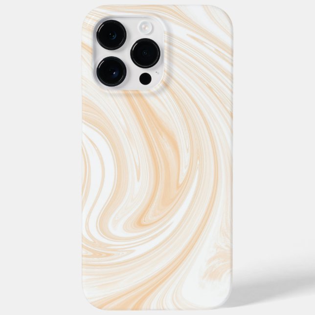 Elegant White Marble Pattern Case-Mate iPhone Case (Back)