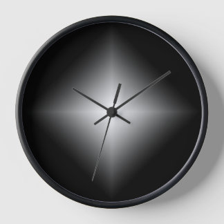 Elegant White Minimalist and Modern Wall Clock