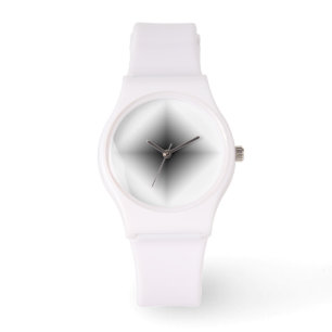 Elegant White Minimalist Watch - Modern Unisex